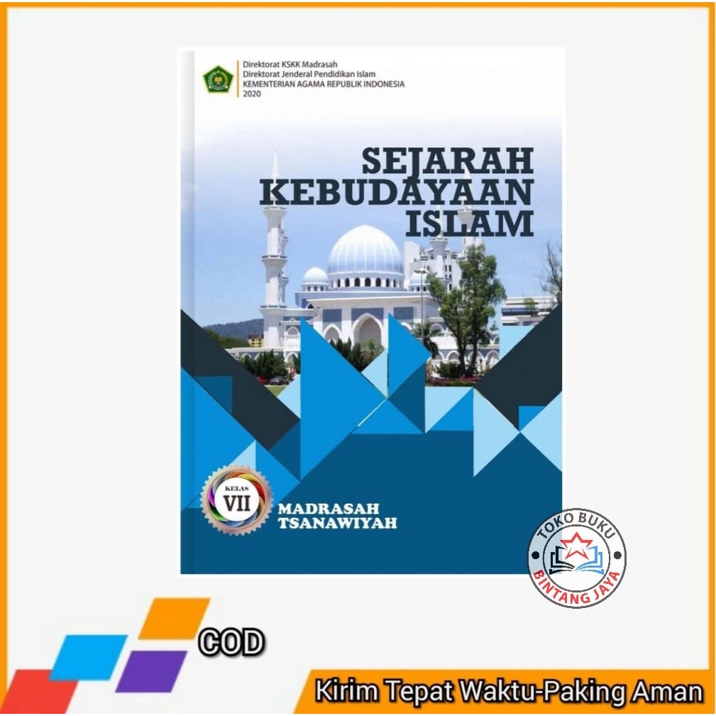 Jual Buku Siswa Sejarah Kebudayaan Islam SKI Kelas 7 MTs KEMENAG ...