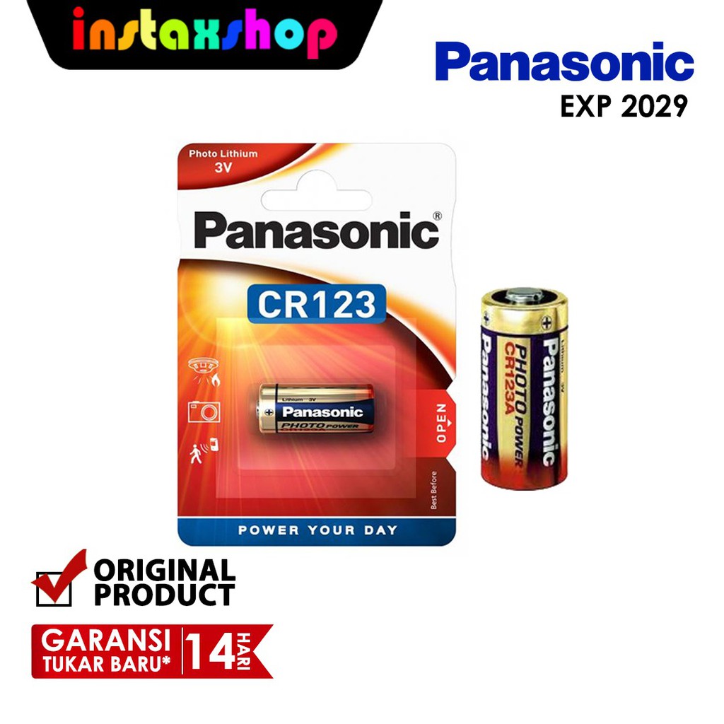 Jual Battery Panasonic CR123A / Batre CR123A Shopee Indonesia