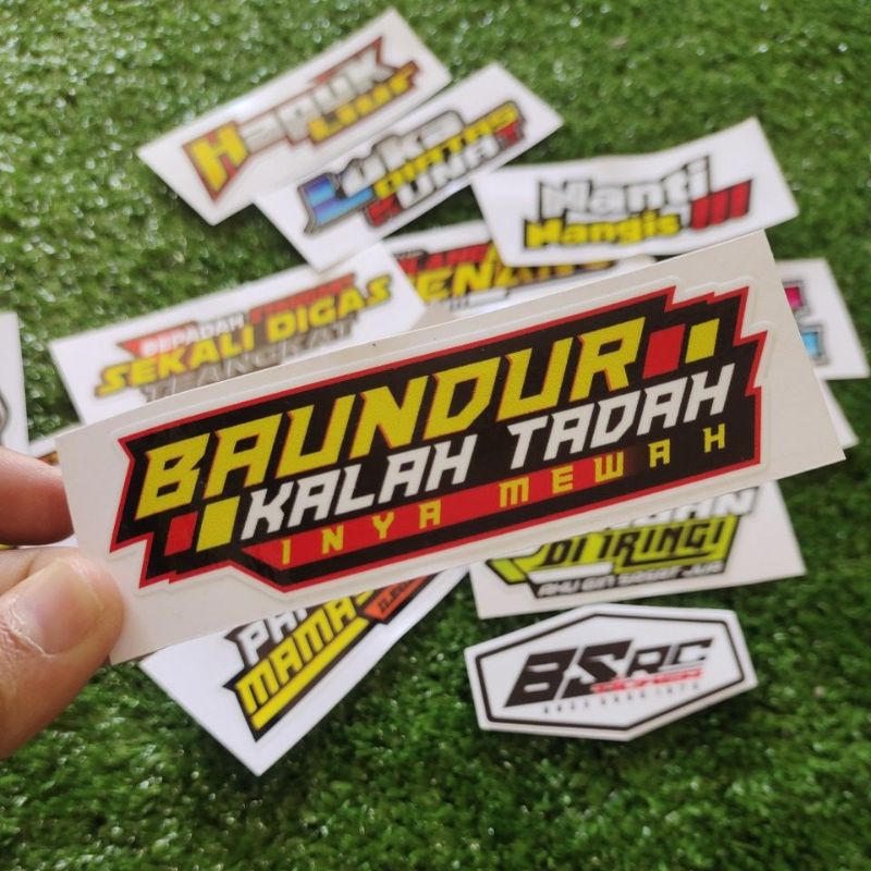 Jual sticker kata kata banjar lucu / sticker viral banjarmasin | Shopee ...