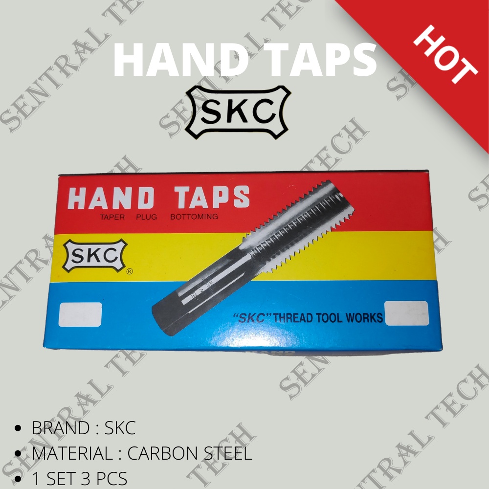 Jual HAND TAP / HANDTAP SKC INCH 3/4 BSW 10 / HAND TAPS SKC 3/4 X 10 ...