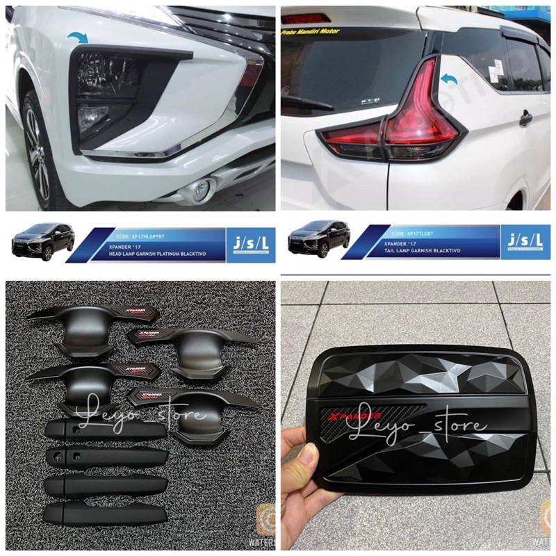 Jual XPANDER EXCEED SPORT ULTIMATE PAKET GARNISH MANGKOK OUTER HANDLE ...