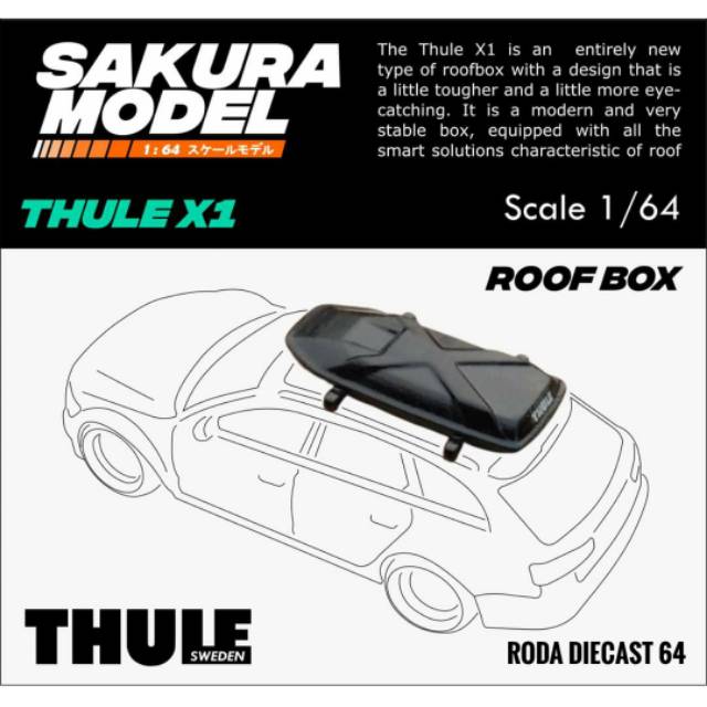 Thule x1 roof discount box