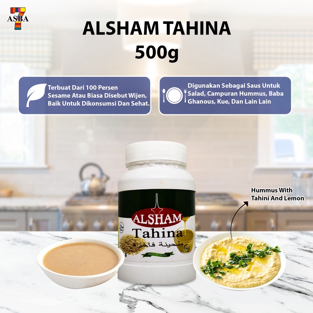 Jual ALSHAM TAHINA HQ 500GR | Shopee Indonesia