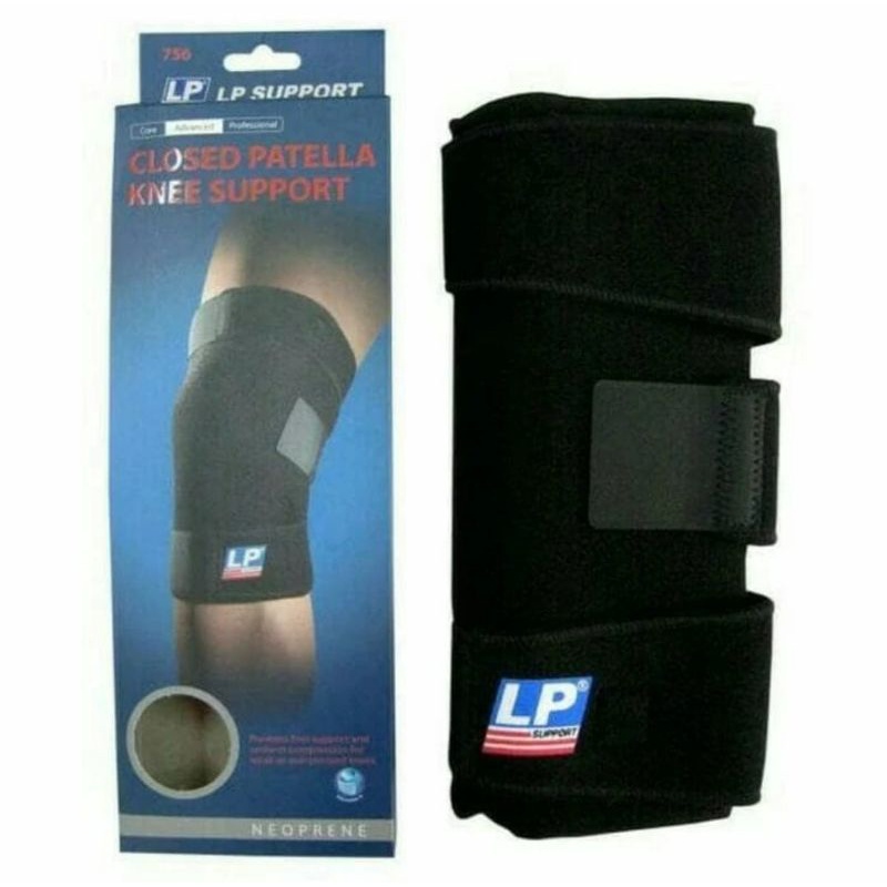 LP 708 Knee Support Open Patella LP Support BLACK(NOT IN PAIR) | Lazada PH