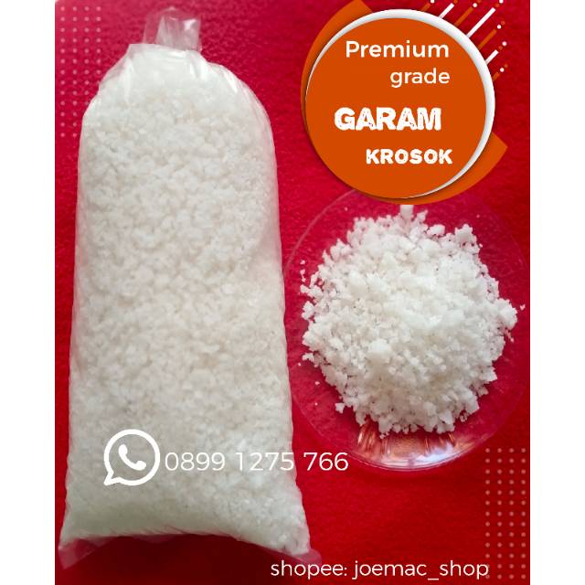 Jual 1 Kg Garam Krosok Garam Ikan Garam Kasar Garam Kecantikan Shopee Indonesia 4333