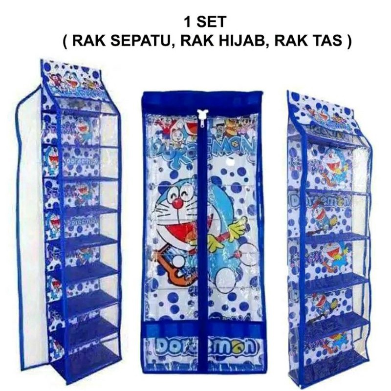 Jual RAK SET HBO 3 In 1 ( Rak Tas+Rak Spatu+Rak Jilbab ) | Shopee Indonesia
