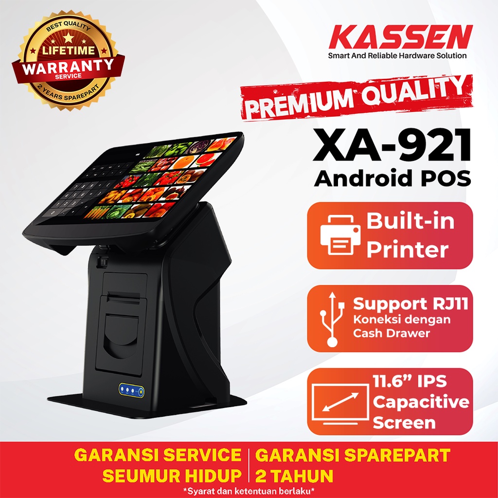 Jual Mesin Kasir Android All In One Pos Kassen Xa Mesin Pos Touchscreen Shopee Indonesia