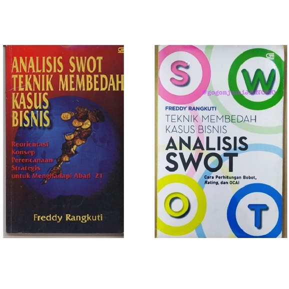 Jual BUKU TEKNIK MEMBEDAH KASUS BISNIS ANALISIS SWOT - FREDDY RANGKUTI ...