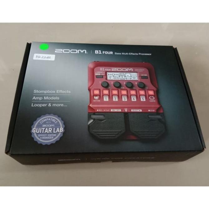 Jual Zoom B1 Four Bass MultiEffects Processor Shopee Indonesia