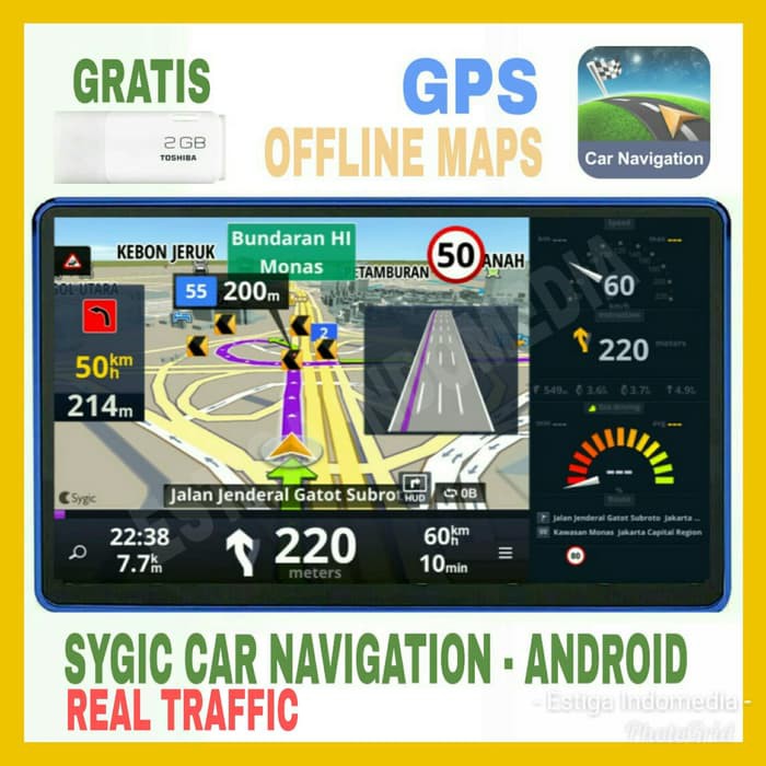 Jual GPS Navigasi - Software Sygic Car Navigation Full Peta Indonesia ...