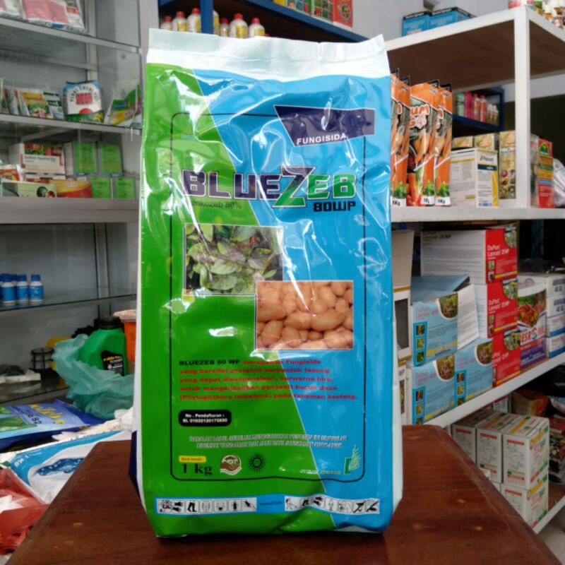 Jual Fungisida Bluezeb 80 WP-1 kg pembasmi dan pengendali penyakit ...