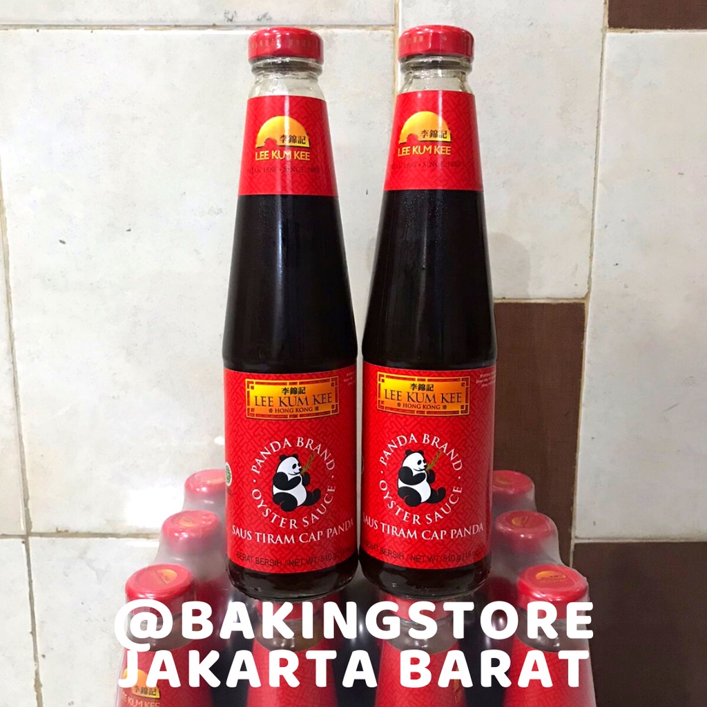 Jual Lee Kum Kee Oyster Sauce Panda Brand Saus Tiram 510 Gr Shopee