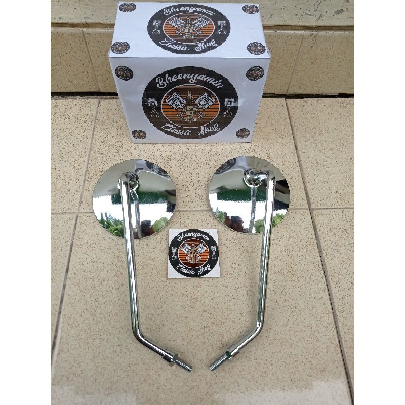 Jual Spion Cermin Motor Kaca Sepion Bulat Suzuki RC80 RC 80 RC100 RC ...