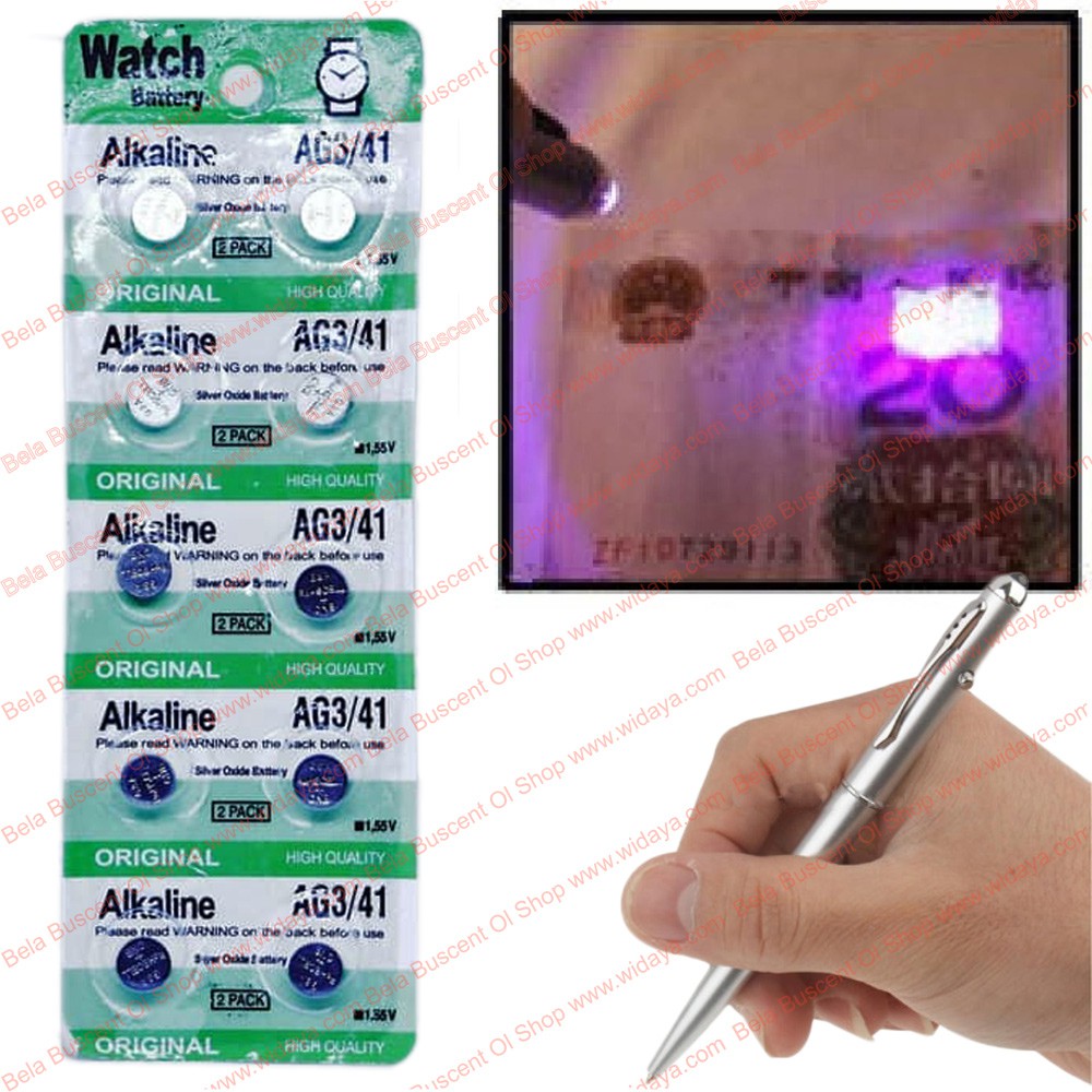 Jual Pulpen Tulisan Rahasia Tinta Tak Terlihat Pena Spy Invisible Ink ...
