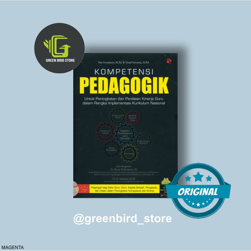 Jual BUKU KOMPETENSI PEDAGOGIK UNTUK PENILAIAN DAN KINERJA GURU ...