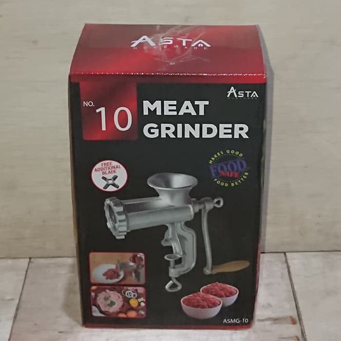 Jual Penggiling Manual Gilingan Daging Meat Grinder No. 10 Asta ...