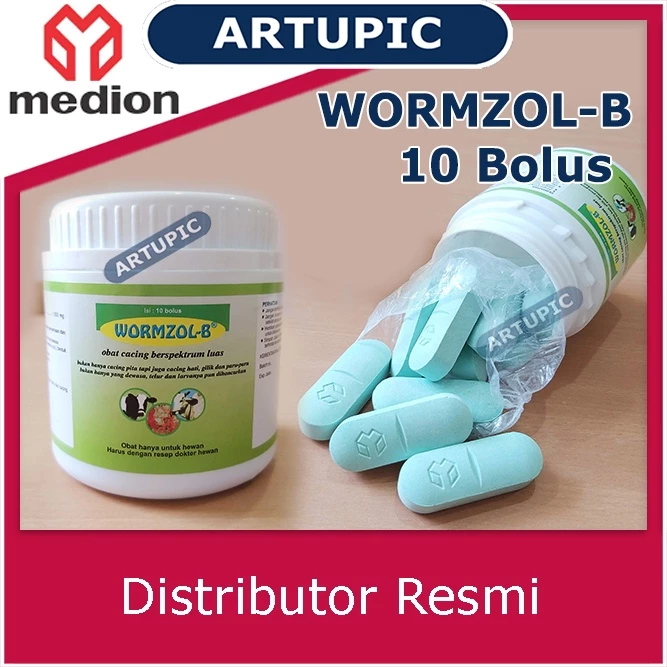 Wormzol Bolus 1 Pot