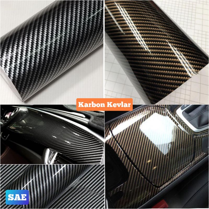 Jual Skotlet Carbon Kevlar Stiker Karbon Kevlar 50cm X 50cm Shopee