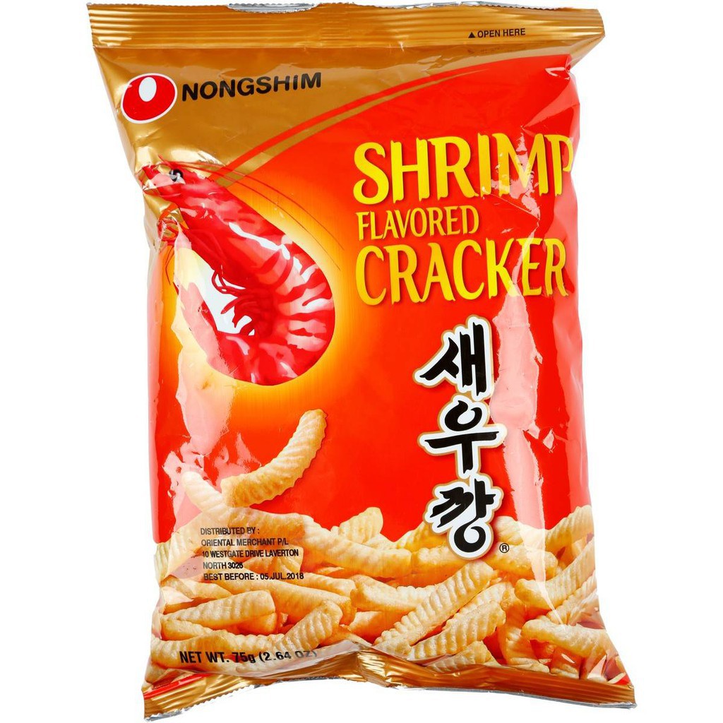 Jual Nongshim Shrimp Crackers 76gr / Korean Shrimp Snack Shopee Indonesia