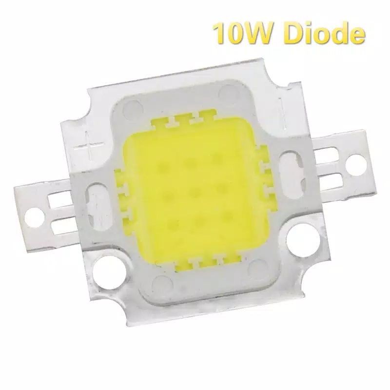Jual LED HPL COB 9V12V DC Chip 10W Super Terang 1100LM 10 Watt Lampu