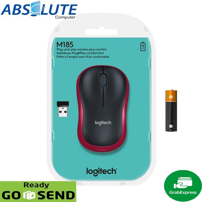 Jual Logitech M185 Mouse Wireless | Shopee Indonesia