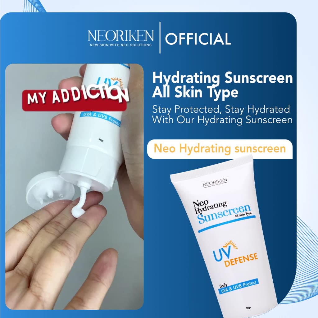 Jual Neoriken 2PCS Neo Hydarting Sunscreen SPF 50 PA++++ 50gr | Shopee ...