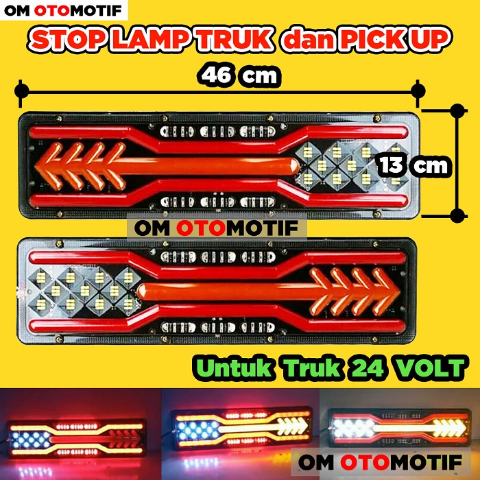 Jual Lampu Variasi Stop Lamp Led Stoplamp Rem Belakang Truk Sein