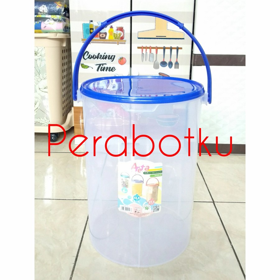 Jual Container Bulat Areta 0157 Greenleaf / Tempat Es Buah / Toples ...