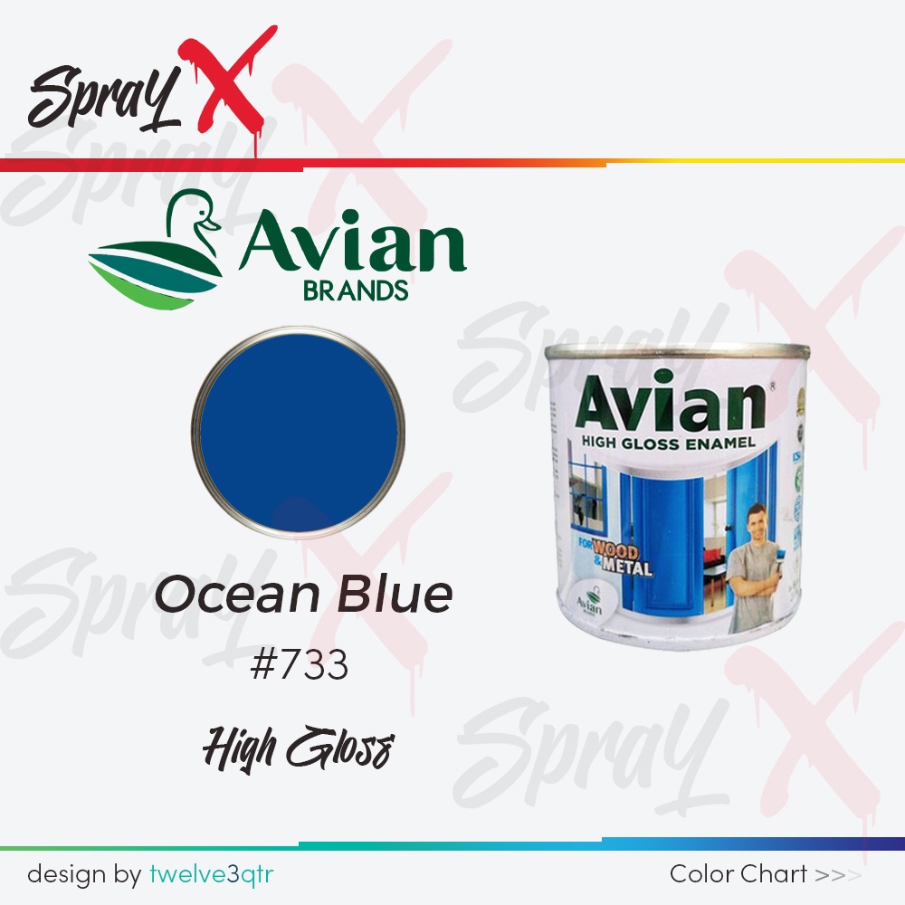 Jual Avian Cat Minyak Ocean Blue 733 Biru Tua 733 100cc Cat Kayu Dan Besi Shopee Indonesia 7382