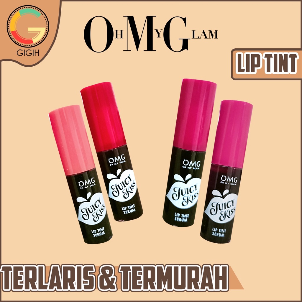 Jual OMG JUICY KISS LIP TINT SERUM ALL SHADE Shopee Indonesia