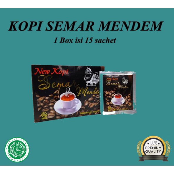 Jual Kopi Semar mendem Kopi Kuat Tahan Lama isi 10 Sachet Shopee