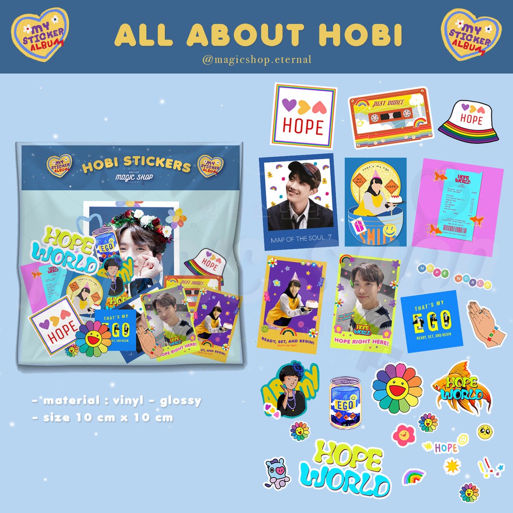 Jual BTS MEMBERS STICKER PACK | Shopee Indonesia
