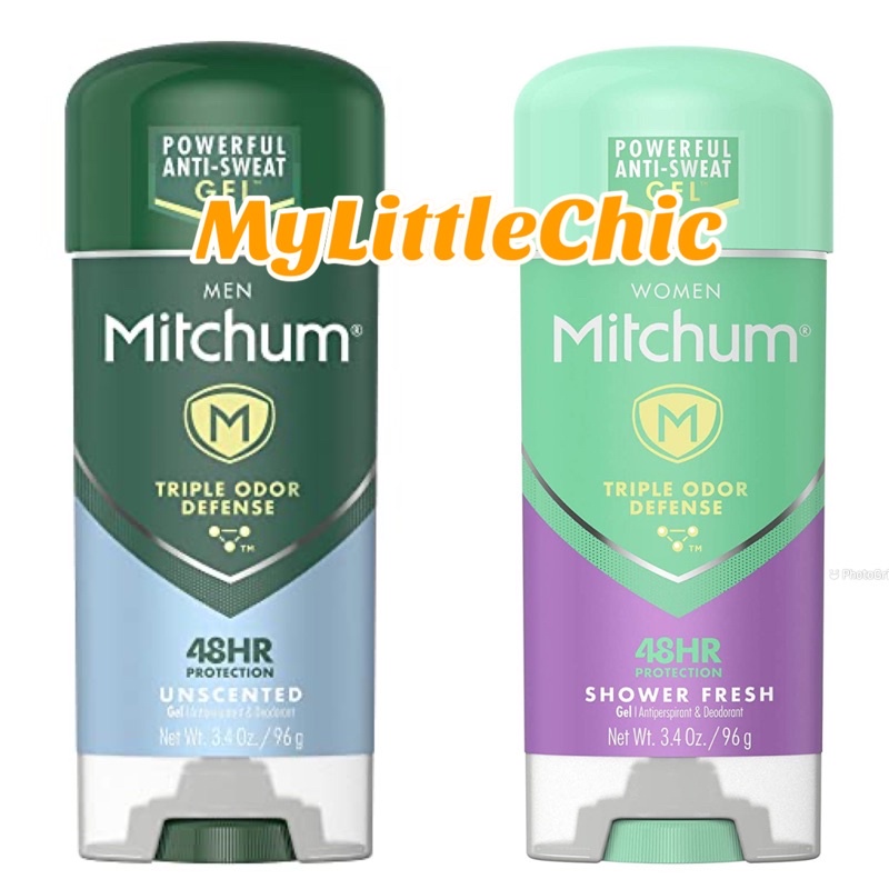 Jual Mitchum Men Unscented Gel / Women Antiperspirant Deodorant Gel ...