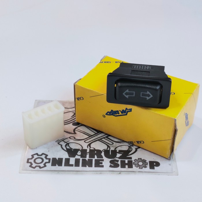Jual SWITCH POWER WINDOW UNIVERSAL WITH SOCKET CARSHOW CS-122006 ...