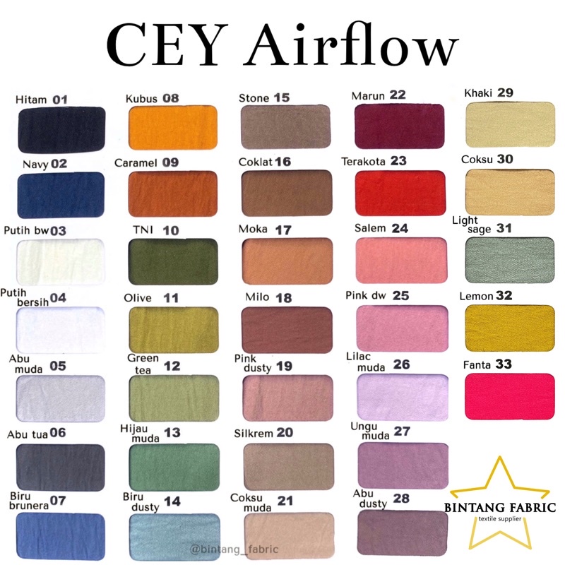 Jual Bahan Kain CEY Airflow Crinkle per 0.5 meter | Shopee Indonesia
