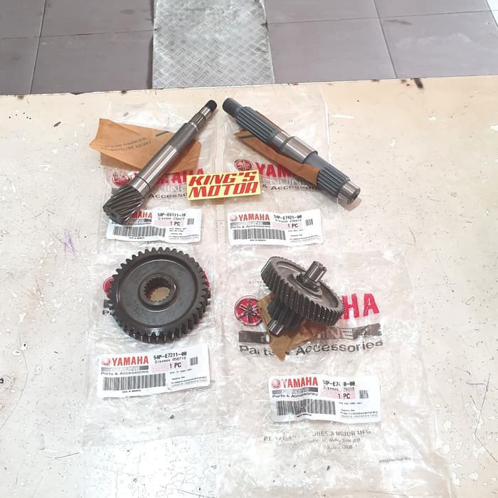 Jual GEAR RASIO, AS RODA MIO J, MIO GT, SOUL GT, FINO FI ,XRIDE ASLI ...