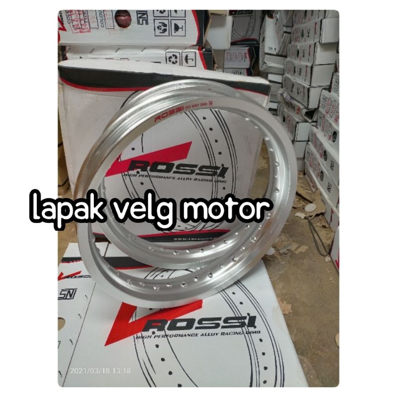 Jual Velg Rossi Ring Uk Silver Shopee Indonesia