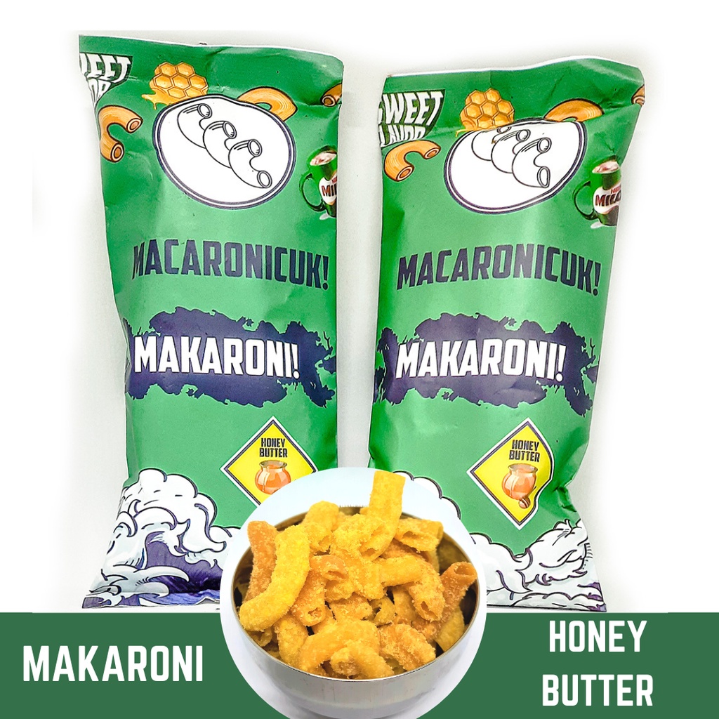 Jual Makaroni rasa HONEY BUTTER 100gr | Macaroni rasa MENTEGA MADU ...