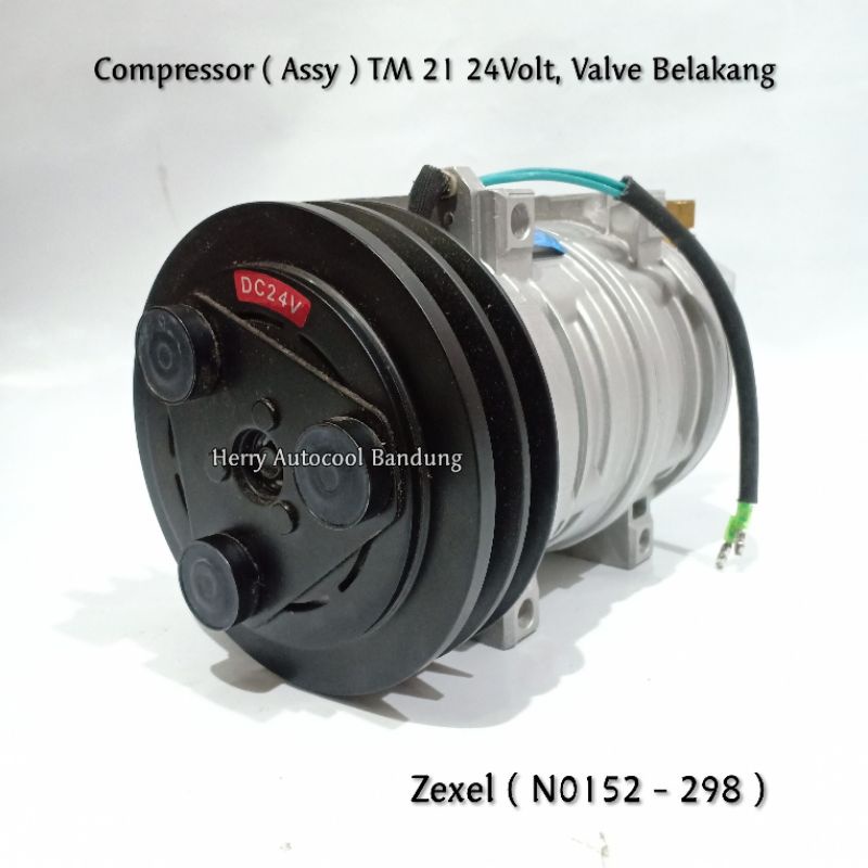 Jual Compressor - Kompressor Ac Mobil TM 21 24Volt , Valve Belakang ...