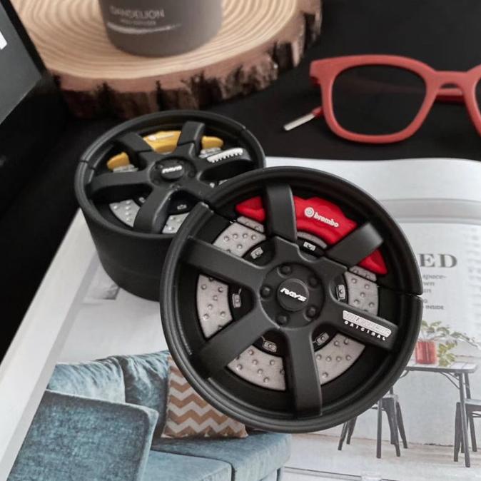 Jual AIRPODS CASE 1 2 3 PRO VELG VOLK RAYS TE37 BREMBO RED YELLOW SOFT ...