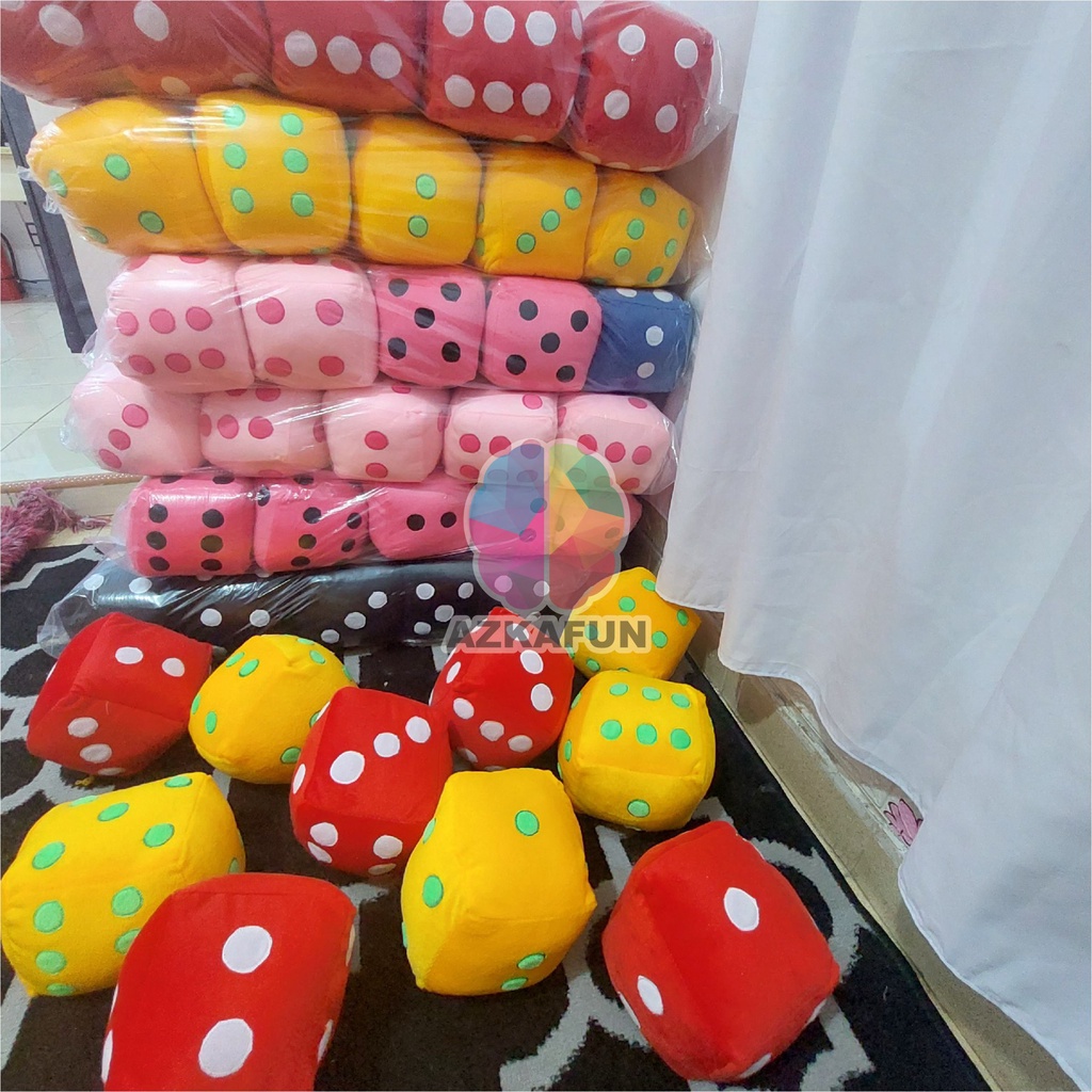Jual Boneka Dadu 15x15 cm - Bantal Dadu | Shopee Indonesia