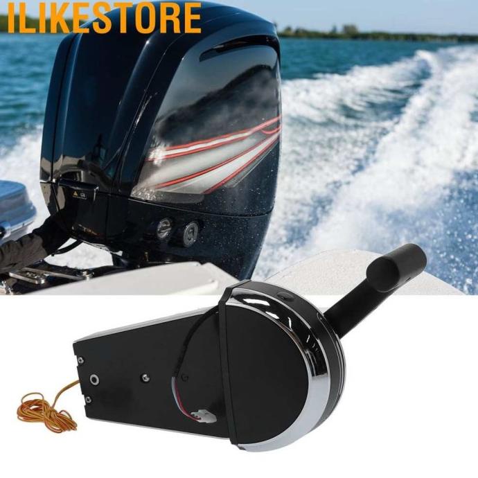 Jual New Marine Outboard Mount Control Box Top Single Engine Console ...