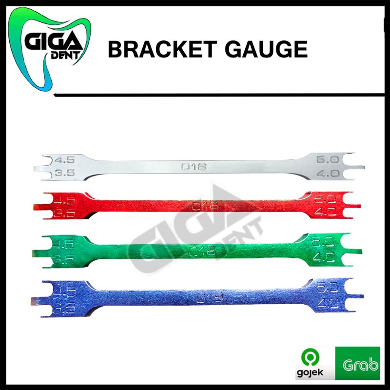 Jual BRACKET GAUGE ADJUSTABLE MOVING / HEIGH GAUGE DENTAL ORTHODONTIC ...