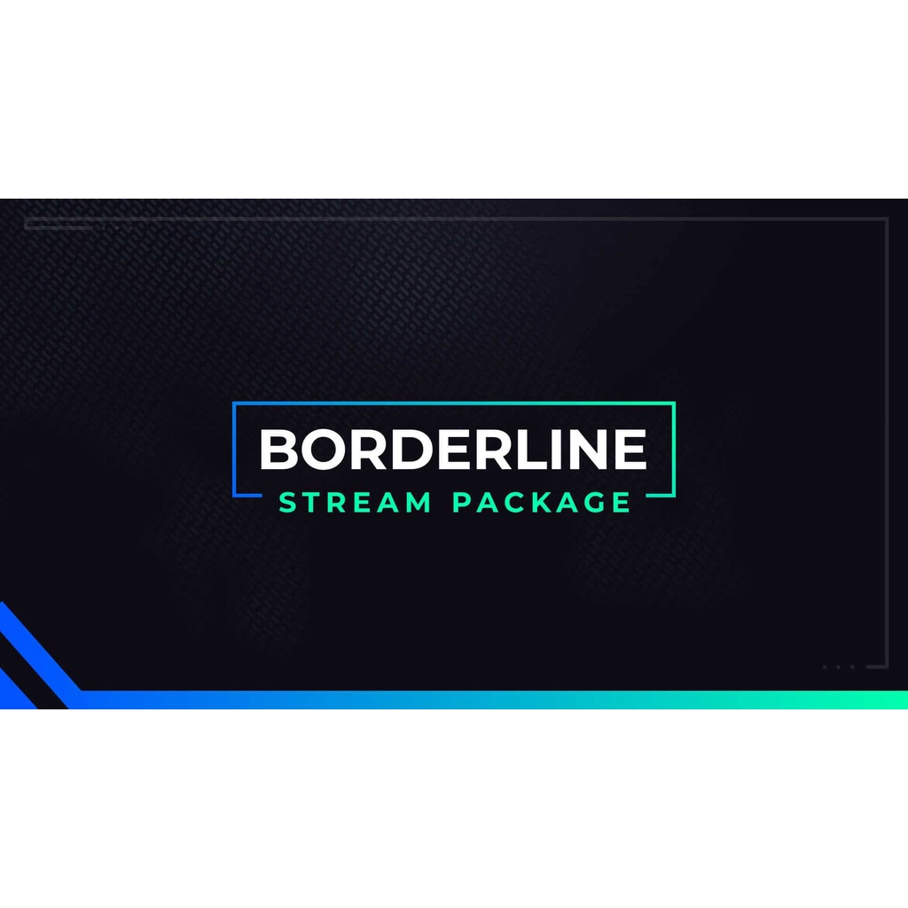 Jual Nerd Or Die Borderline Stream Overlay / Screen Theme / Widget ...