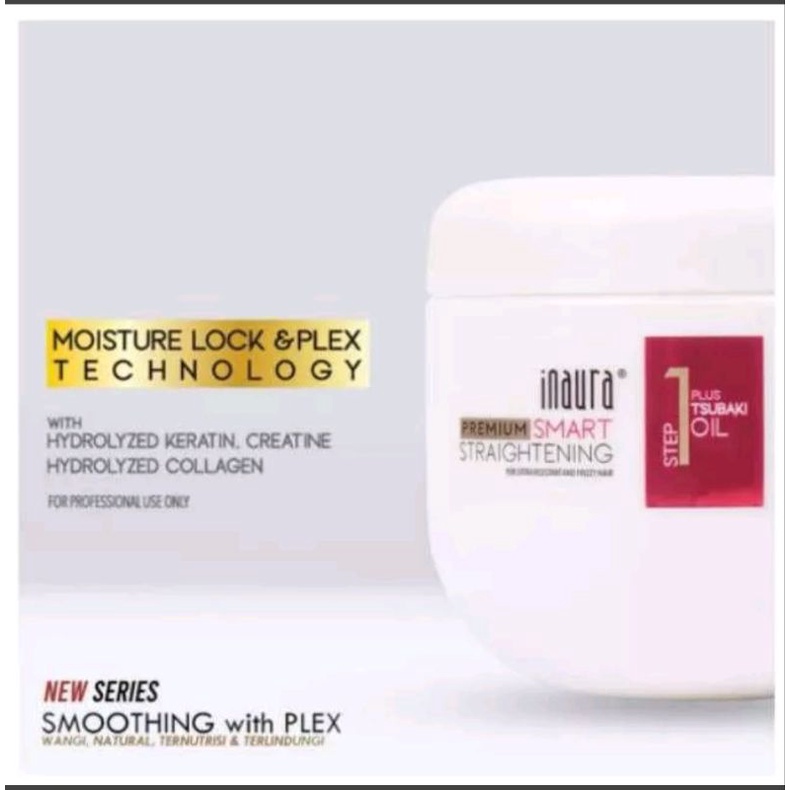 Jual Inaura Premium Smart Straightening Step1 1000ml obat smoothing ...