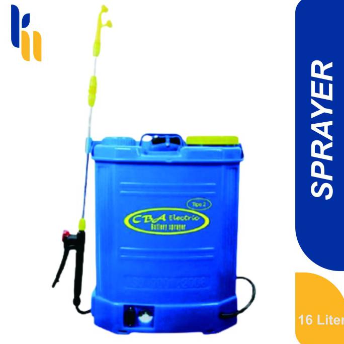 Jual Sprayer Elektrik Alat Semprot Cba Kapasitas 16 Liter | Shopee ...