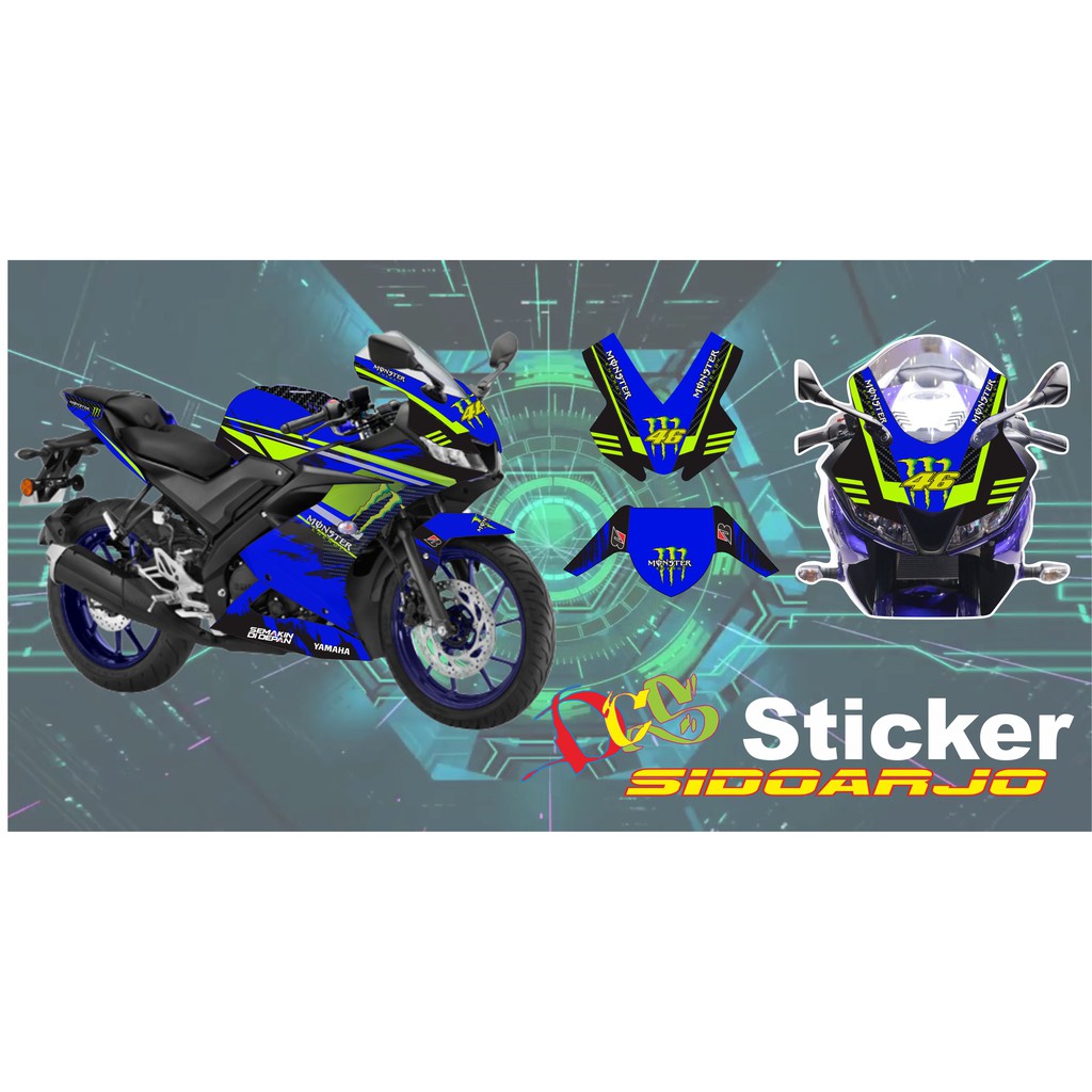 Jual sticker decal r15 v3 | Shopee Indonesia
