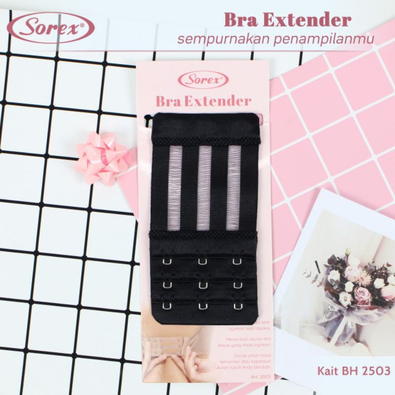 Jual Sorex Sambungan Tali Bra Bh Sorex Penyambung Kait Bh Bra Extension Kait Dua Dan Kait Tiga