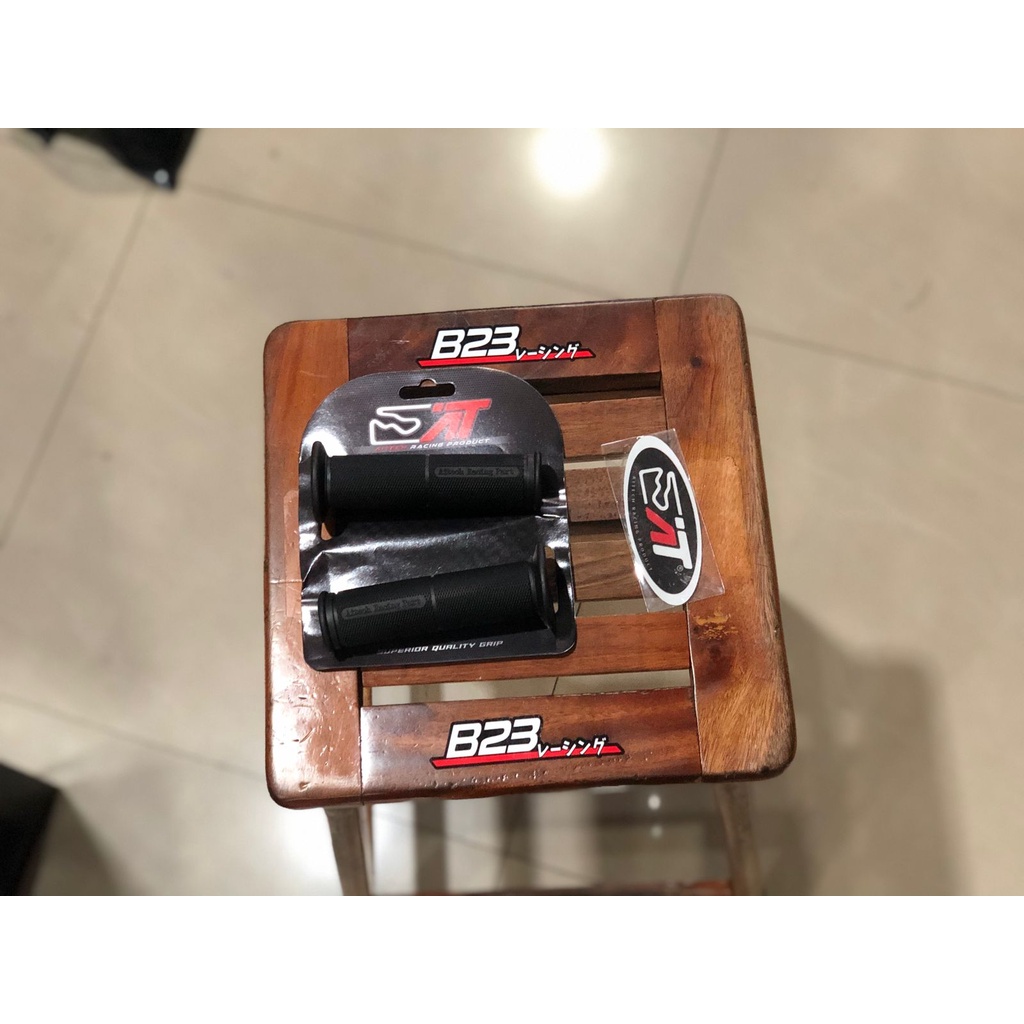 Jual Handgrip Aitech Racing universal semua motor model bintik hitam ...