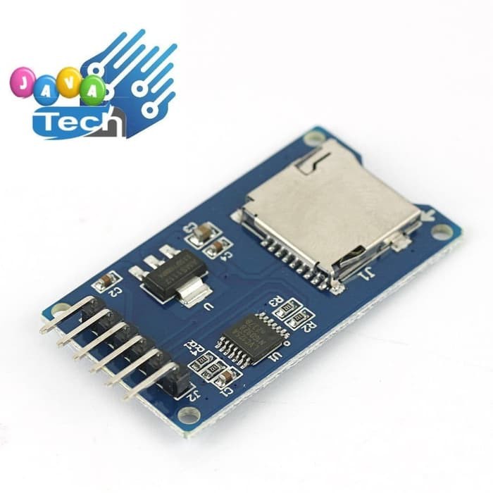 Jual Modul Micro SD TF Card Shield SPI Module Adapter Writer Reader ...